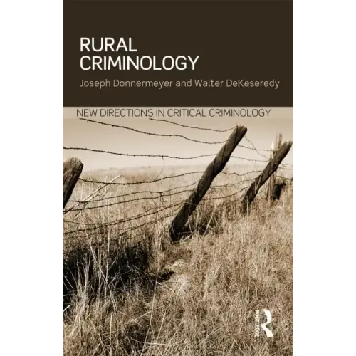Rural Criminology - Paperback