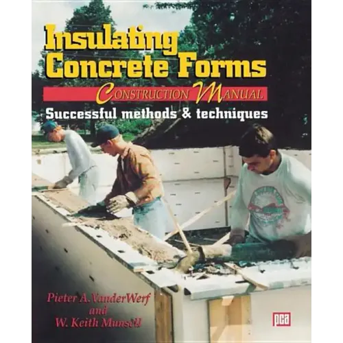 Insulating Concrete Forms Construction Manual - Paperback