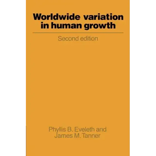 Worldwide Variation in Human Growth - Paperback