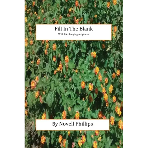 Fill In The Blank with life changing scriptures - Paperback