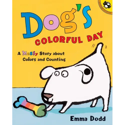 Dog's Colorful Day: A Messy Story about Colors and Counting - Paperback