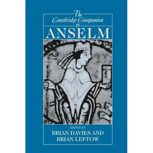 The Cambridge Companion to Anselm - Paperback