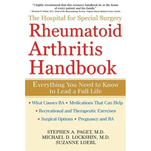 The Hospital for Special Surgery Rheumatoid Arthritis Handbook - Paperback