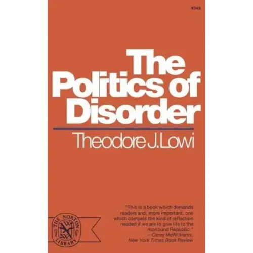 The Politics of Disorder - Paperback