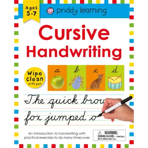 Wipe Clean Workbook: Cursive Handwriting: Ages 5-7; Wipe-Clean with Pen - Spiral