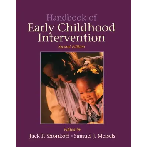 Handbook of Early Childhood Intervention - Paperback