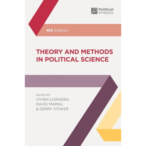 Theory and Methods in Political Science - Paperback
