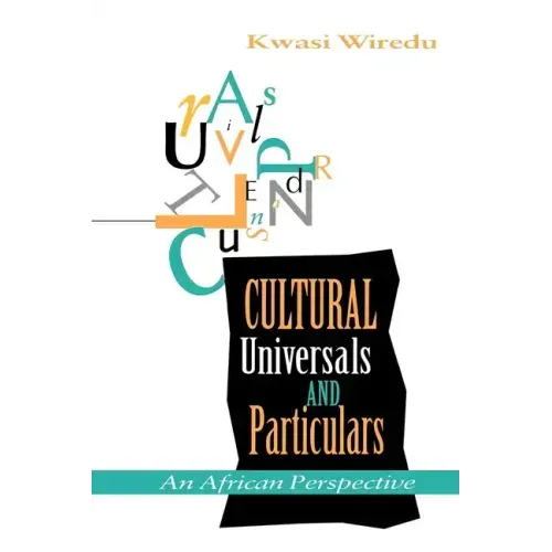 Cultural Universals and Particulars - Paperback