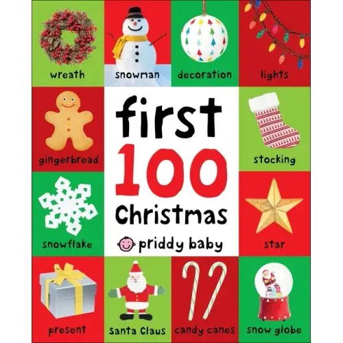 First 100 Christmas Words - Board Book