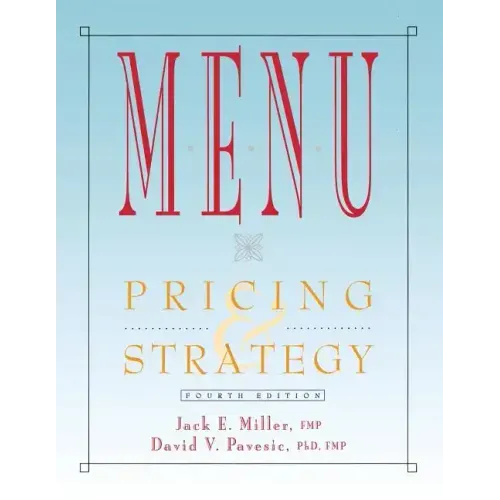 Menu: Pricing and Strategy - Paperback