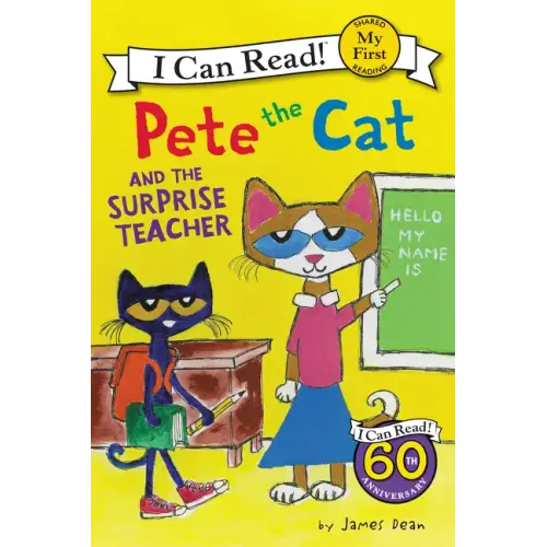 Pete the Cat and the Surprise Teacher - Paperback