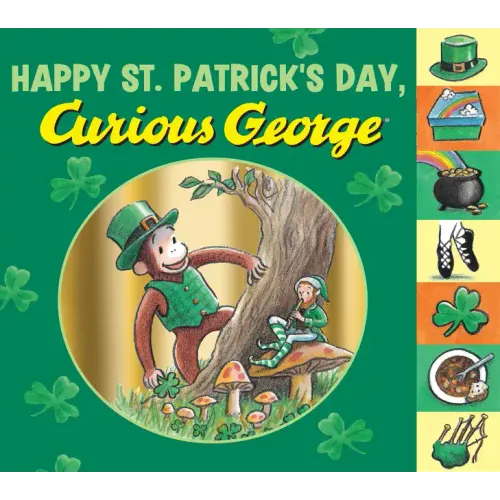 Happy St. Patrick's Day, Curious George - Board Book