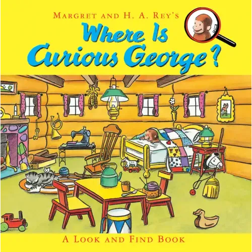 Where Is Curious George?: A Look and Find Book - Hardcover
