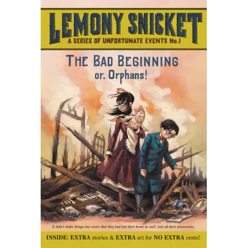 A Series of Unfortunate Events #1: The Bad Beginning - Paperback