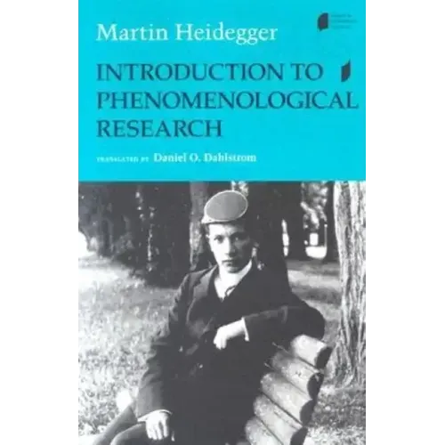 Introduction to Phenomenological Research - Hardcover
