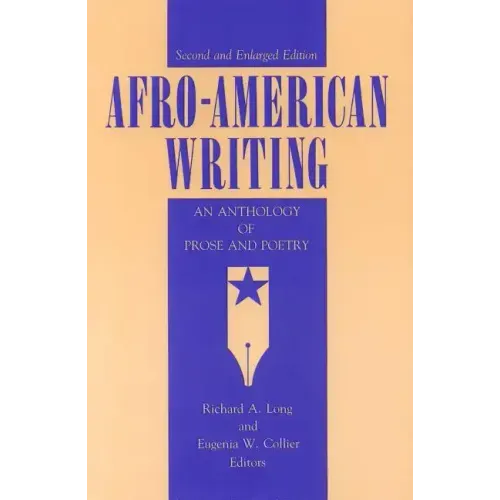 Afro-American Writing: An Anthology of Prose and Poetry - Paperback