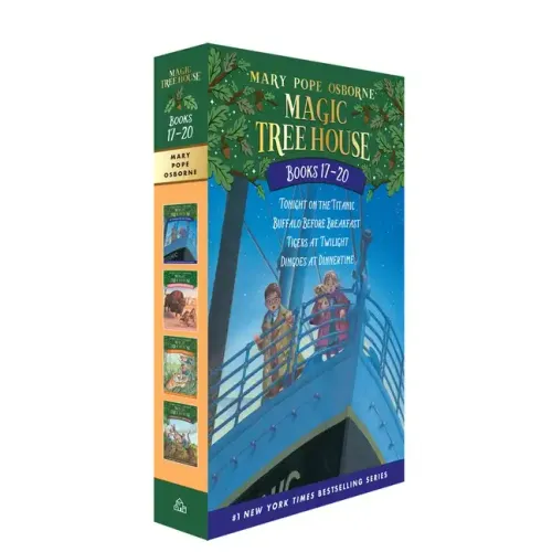 Magic Tree House Books 17-20 Boxed Set: The Mystery of the Enchanted Dog - Boxed Set