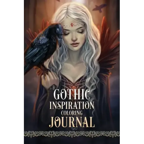 Gothic Inspiration Coloring Journal - Paperback