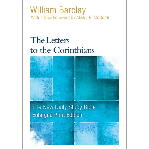 The Letters to the Corinthians (Enlarged Print) - Paperback
