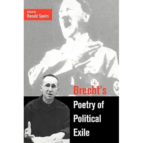 Brecht's Poetry of Political Exile - Paperback