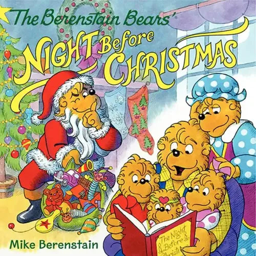 The Berenstain Bears' Night Before Christmas: A Christmas Holiday Book for Kids - Paperback