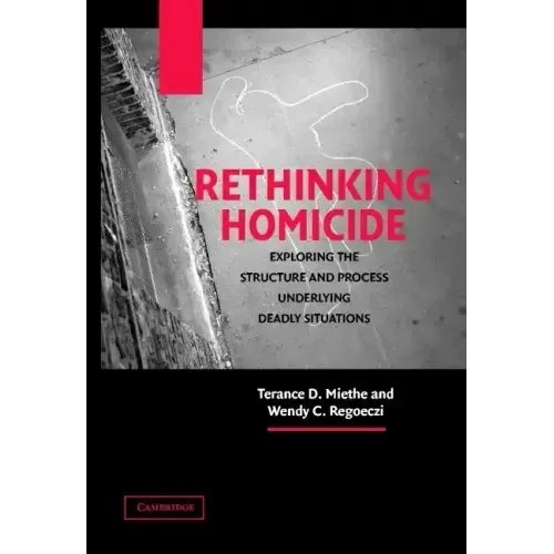 Rethinking Homicide - Paperback