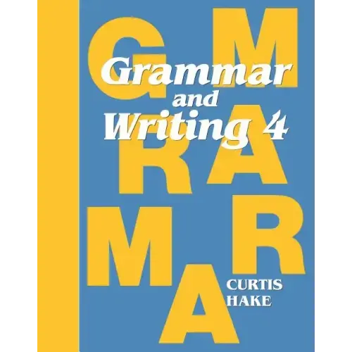 Grammar & Writing Student Textbook Grade 4 2014 - Paperback