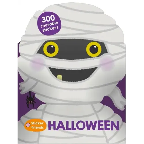 Sticker Friends: Halloween: 300 Reusable Stickers - Paperback