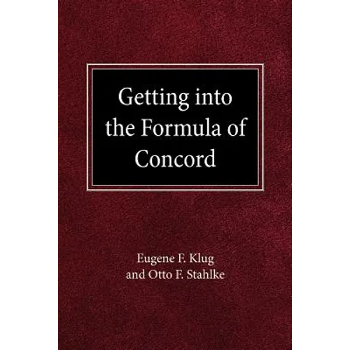 Getting Into Formula of Concord - Paperback