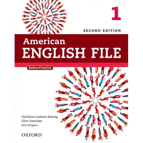 American English File Second Edition: Level 1 Student Book: With Online Practice - Hardcover