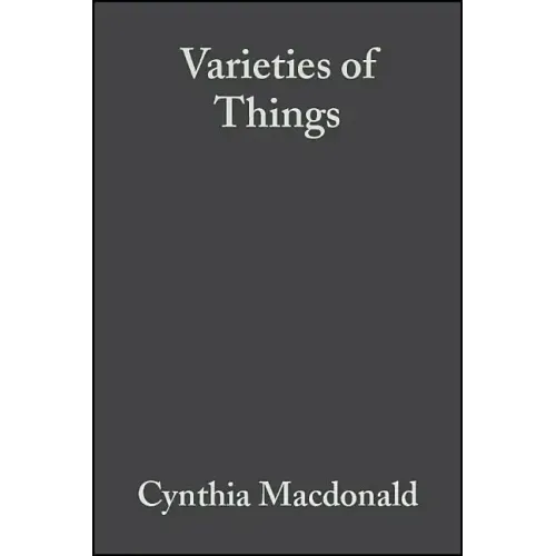 Varieties of Things: Foundations of Contemporary Metaphysics - Paperback