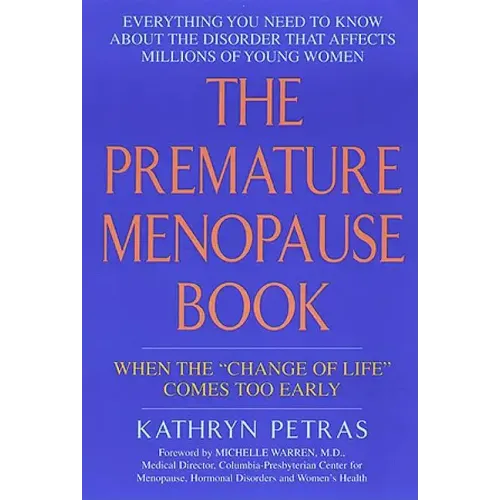 Premature Menopause Book - Paperback