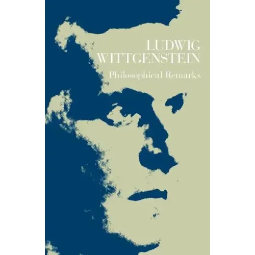 Philosophical Remarks - Paperback