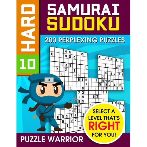 Hard Samurai Sudoku: 200 Perplexing Puzzles - Paperback