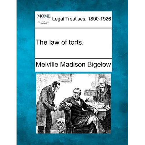 The law of torts. - Paperback
