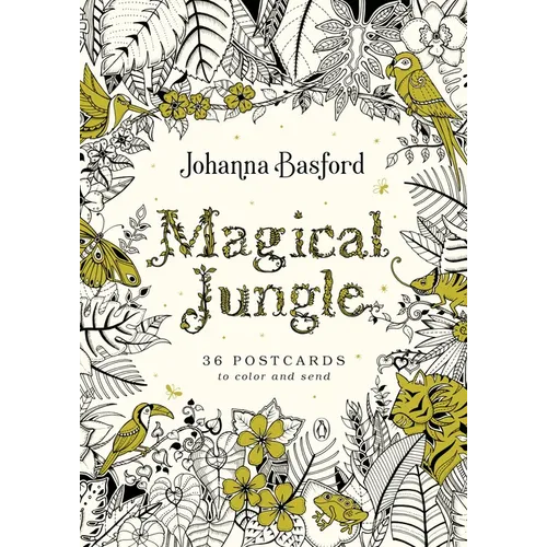 Magical Jungle: 36 Postcards to Color and Send