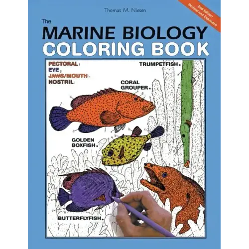 The Marine Biology Coloring Book, 2nd Edition: A Coloring Book - Paperback
