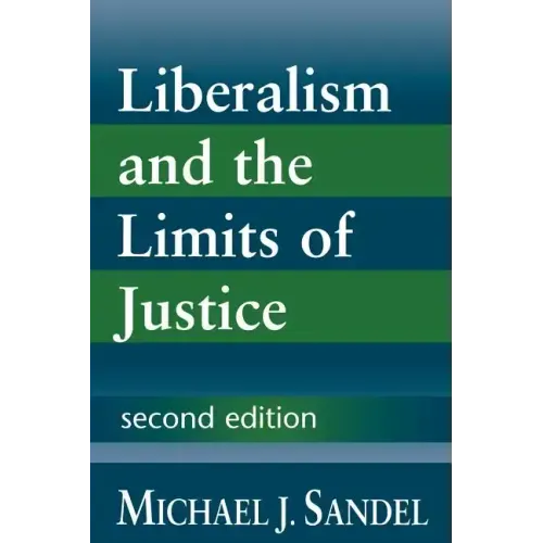 Liberalism and the Limits of Justice - Paperback