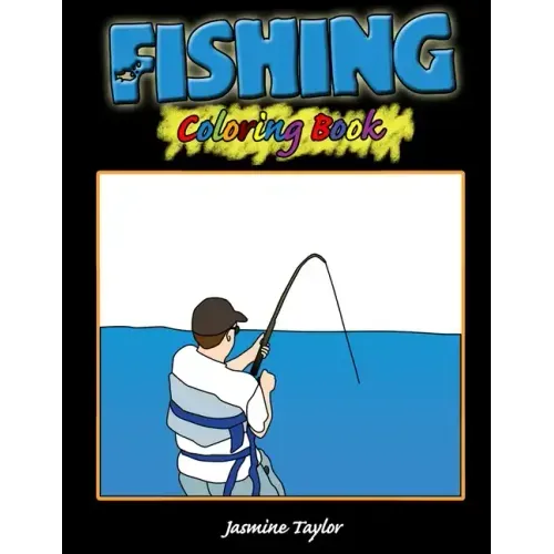 Fishing Coloring Book - Paperback