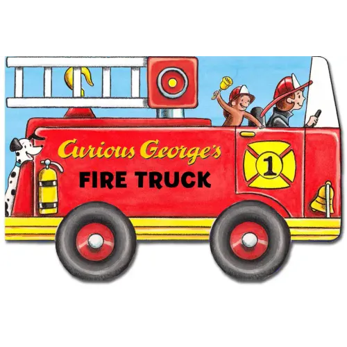 Curious George's Fire Truck - Board Book