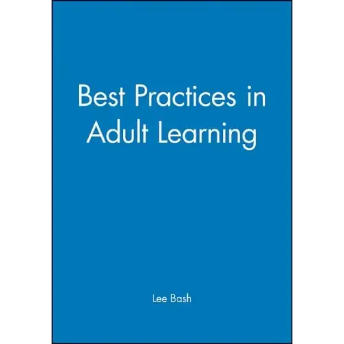 Best Practices in Adult Learning - Paperback