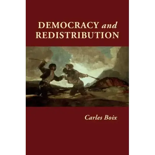 Democracy and Redistribution - Paperback