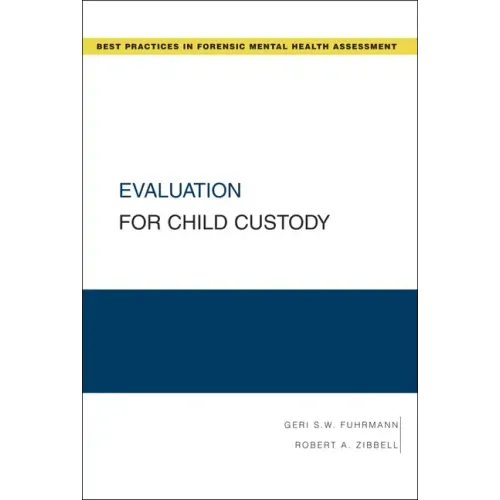 Evaluation for Child Custody - Paperback