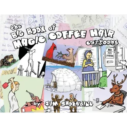 The Big Book of Magic Coffee Hair Cartoons - Paperback