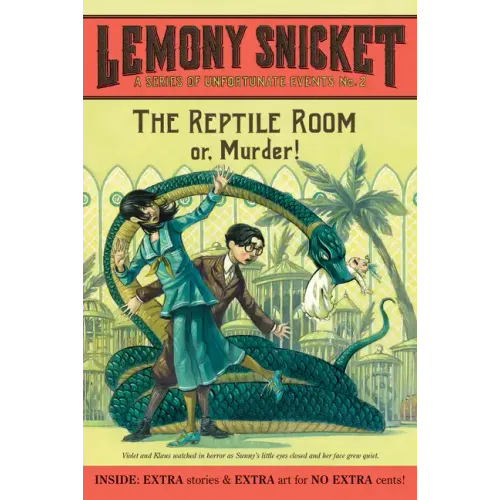 A Series of Unfortunate Events #2: The Reptile Room - Paperback
