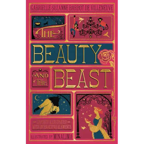 Beauty and the Beast, the (Minalima Edition): (Illustrated with Interactive Elements) - Hardcover