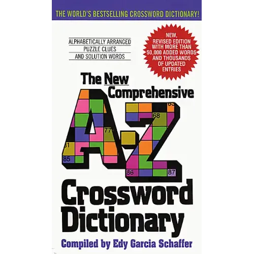 New Comprehensive A-Z Crossword Dictionary - Paperback