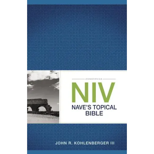 Zondervan NIV Nave's Topical Bible - Paperback