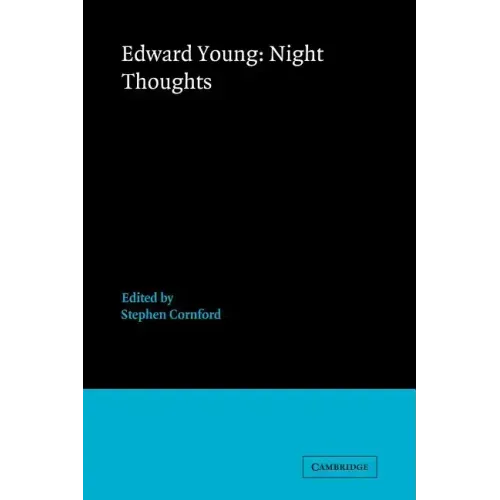 Edward Young: Night Thoughts - Paperback