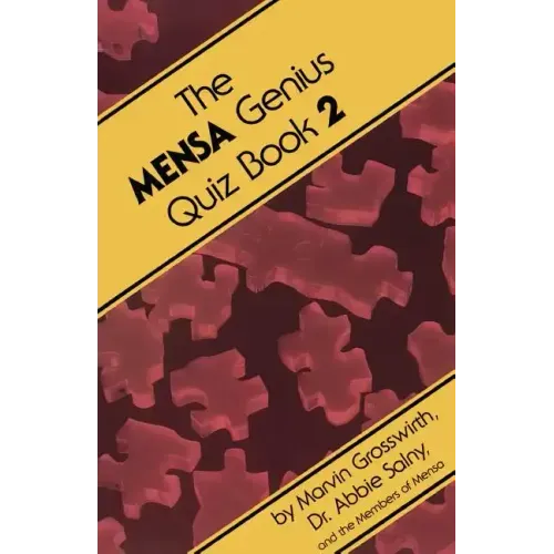 The Mensa Genius Quiz Book 2 - Paperback
